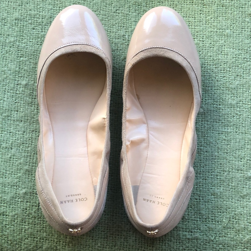 Cole HAAN patent leather ballet flat - 8.5 Wide